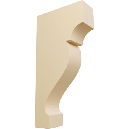 Ekena Millwork 1 3/4"W x 4 1/2"D x 9"H Large Dearborn Wood Corbel, Maple CORW02X09X05DRMA